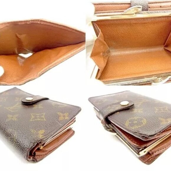 Louis Vuitton Wallet Purse Monogram Brown Woman unisex Authentic - Picture 9 of 11